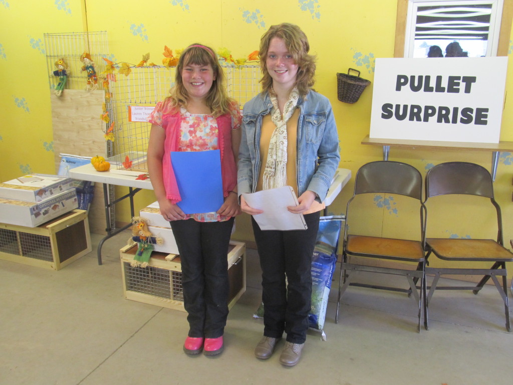 Congratulations to the 2013 Pullet Surprise winners!
